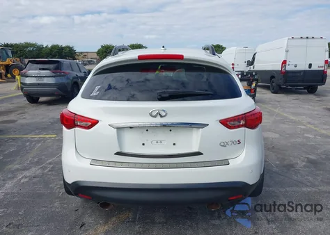 2015 Infiniti Qx70 z USA, uszkodzony, nr VIN JN8CS1MW8FM480659
